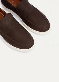 Step Urban Slip-On Leather Loafer